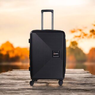 Βαλίτσα trolley Επεκτάσιμη Anniversary Cardinal (PP) μεγάλη 2015/70cm solid black