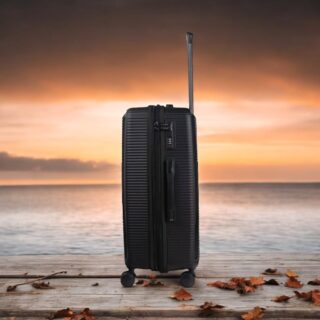 Βαλίτσα trolley Επεκτάσιμη Anniversary Cardinal (PP) μεγάλη 2015/70cm solid black