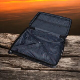 Βαλίτσα trolley Επεκτάσιμη Anniversary Cardinal (PP) μεγάλη 2015/70cm solid black