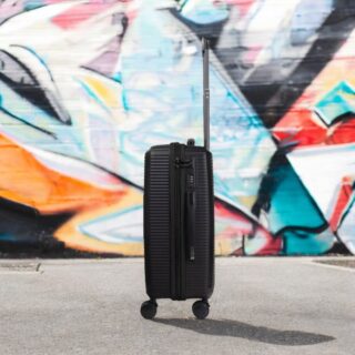 Βαλίτσα trolley Anniversary Cardinal (PP) καμπίνας 2015/50cm solid black