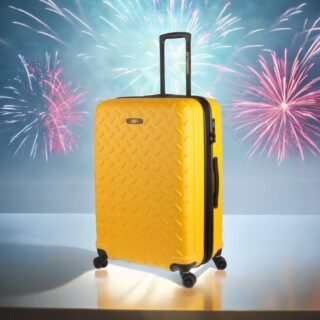 Βαλίτσα trolley case Caterpillar μεγάλη 83688-217/70cm κίτρινο