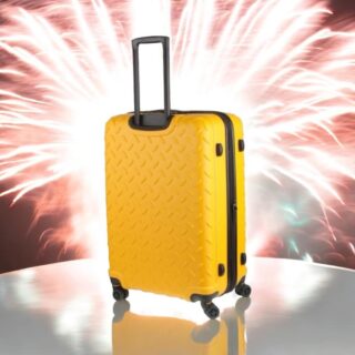 Βαλίτσα trolley case Caterpillar μεγάλη 83688-217/70cm κίτρινο