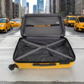 Βαλίτσα trolley case Caterpillar μεσαία 83688-217/60cm κίτρινο