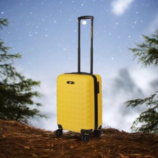 Βαλίτσα cabin trolley case Caterpillar 83688-217/50cm κίτρινο
