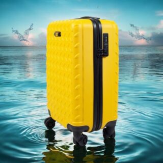 Βαλίτσα cabin trolley case Caterpillar 83688-217/50cm κίτρινο