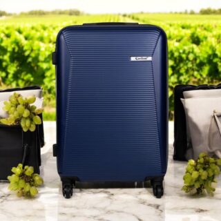 Βαλίτσα trolley Cardinal μικρή μεσαία 2009 50/60 cm σκούρο μπλέ