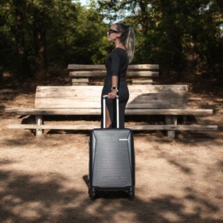 Βαλίτσα trolley Cardinal μικρή μεσαία 2009 50/60 cm μαύρη