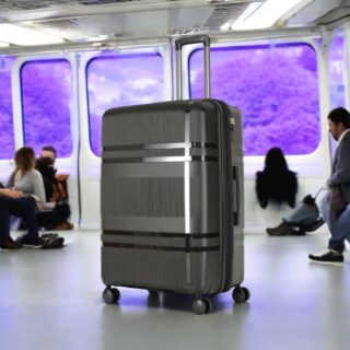 Βαλίτσες Σκληρές Άθραυστες με Επέκταση Cardinal (PP) μεσαία/μεγάλη 2017/60/70 cm μαύρο