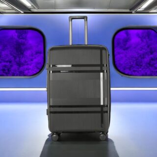 Βαλίτσες Σκληρές Άθραυστες με Επέκταση Cardinal (PP) μεσαία/μεγάλη 2017/60/70 cm μαύρο