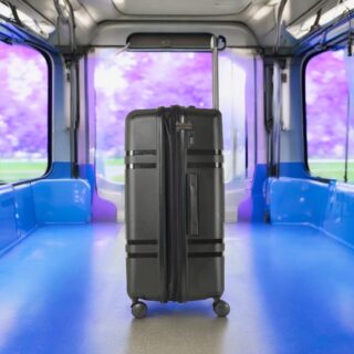 Βαλίτσες Σκληρές Άθραυστες με Επέκταση Cardinal (PP) μεσαία/μεγάλη 2017/60/70 cm μαύρο