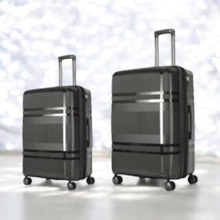 Βαλίτσες Σκληρές Άθραυστες με Επέκταση Cardinal (PP) μικρή μεσαία 2017 50/60 cm μαύρο