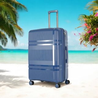 Βαλίτσες Σκληρές Άθραυστες με Επέκταση Cardinal (PP) μεσαία/μεγάλη 2017/60/70 cm Σκούρο μπλε