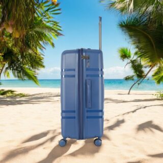 Βαλίτσες Σκληρές Άθραυστες με Επέκταση Cardinal (PP) μεσαία/μεγάλη 2017/60/70 cm Σκούρο μπλε