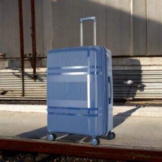 Βαλίτσα Σκληρή Άθραυστη με Επέκταση Cardinal (PP) μεγάλη 2017/70cm Σκούρο μπλε