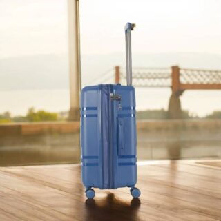 Βαλίτσα Σκληρή Άθραυστη με Επέκταση Cardinal (PP) μεγάλη 2017/70cm Σκούρο μπλε