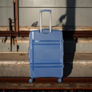 Βαλίτσα Σκληρή Άθραυστη με Επέκταση Cardinal (PP) μεγάλη 2017/70cm Σκούρο μπλε