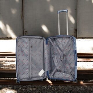 Βαλίτσα Σκληρή Άθραυστη με Επέκταση Cardinal (PP) μεγάλη 2017/70cm Σκούρο μπλε