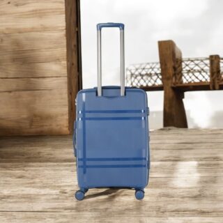 Βαλίτσα Σκληρή Άθραυστη με Επέκταση Cardinal (PP) μεσαία 2017/60cm Σκούρο μπλε