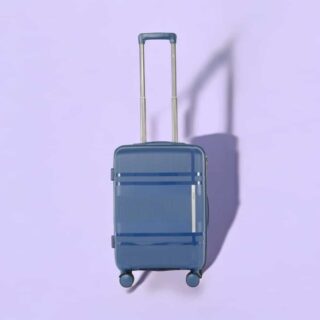 Βαλίτσα Σκληρή Άθραυστη Cardinal (PP) καμπίνας 2017/50cm Σκούρο μπλε