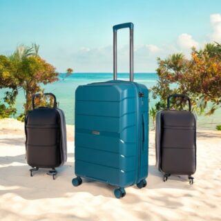 Βαλίτσα trolley Επεκτάσιμη Elusive Cardinal (PP) μικρή μεσαία 2016 50/60 cm πετρόλ