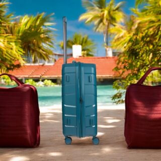 Βαλίτσα trolley Επεκτάσιμη Elusive Cardinal (PP) μικρή μεσαία 2016 50/60 cm πετρόλ