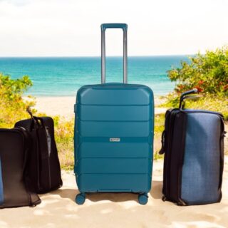 Βαλίτσα trolley Επεκτάσιμη Elusive Cardinal (PP) μικρή μεσαία 2016 50/60 cm πετρόλ