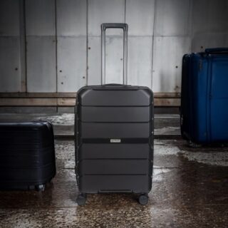 Βαλίτσα trolley Επεκτάσιμη Elusive Cardinal (PP) μικρή μεσαία 2016 50/60 cm μαύρο