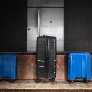 Βαλίτσα trolley Επεκτάσιμη Elusive Cardinal (PP) μικρή μεσαία 2016 50/60 cm μαύρο