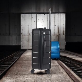 Βαλίτσα trolley Επεκτάσιμη Elusive Cardinal (PP) μικρή μεσαία 2016 50/60 cm μαύρο