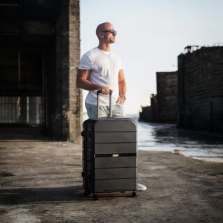 Βαλίτσα trolley Επεκτάσιμη Elusive Cardinal (PP) μεγάλη 2016/70cm μαύρο