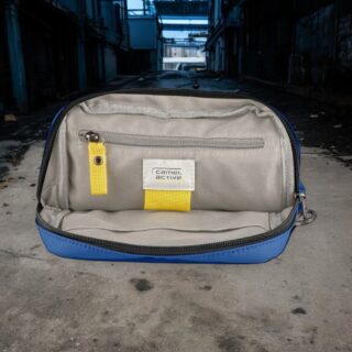 401-602-50 (011265) Τσάντα ώμου - M - camel active explore Μπλέ