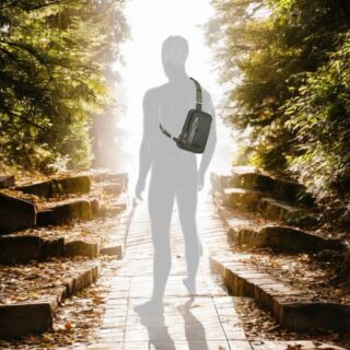 Camel Active Explore Τσάντα Ώμου Sling Χακί