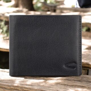 Camel Active Atlanta Πορτοφόλι Πλάγιο Μικρό Μαύρο