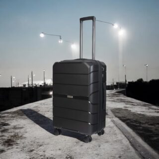 Βαλίτσα trolley Επεκτάσιμη Elusive Cardinal (PP) μεσαία 2016/60cm μαύρο