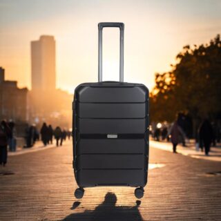 Βαλίτσα trolley Επεκτάσιμη Elusive Cardinal (PP) μεσαία 2016/60cm μαύρο