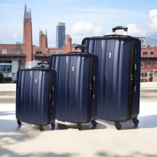 Βαλίτσες trolley (σέτ 3 τεμαχίων) Cardinal 2012 σκούρο μπλέ