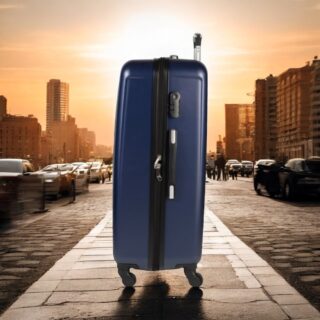 Βαλίτσες trolley (σέτ 3 τεμαχίων) Cardinal 2012 σκούρο μπλέ