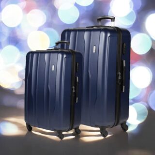 Βαλίτσα trolley Cardinal μικρή μεσαία 2012 50/60 cm σκούρο μπλέ