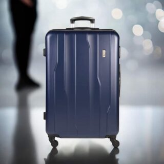 Βαλίτσα trolley Cardinal μικρή μεσαία 2012 50/60 cm σκούρο μπλέ