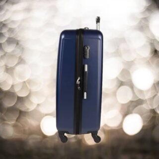 Βαλίτσα trolley Cardinal μικρή μεσαία 2012 50/60 cm σκούρο μπλέ