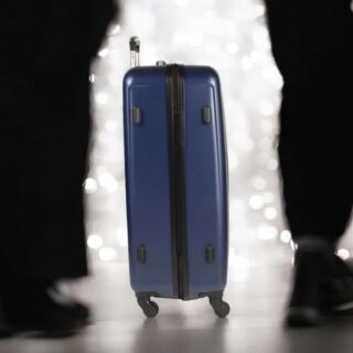 Βαλίτσα trolley Cardinal μικρή μεσαία 2012 50/60 cm σκούρο μπλέ