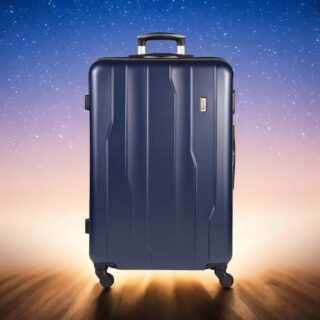 Βαλίτσα trolley Cardinal μεγάλη 2012/70cm σκούρο μπλέ