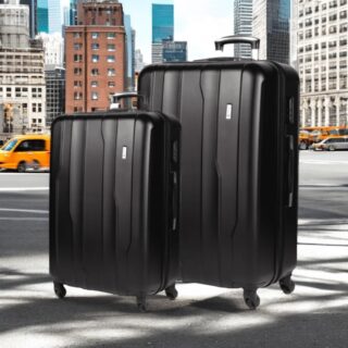 Βαλίτσα trolley Cardinal μικρή μεσαία 2012 50/60 cm μαύρη