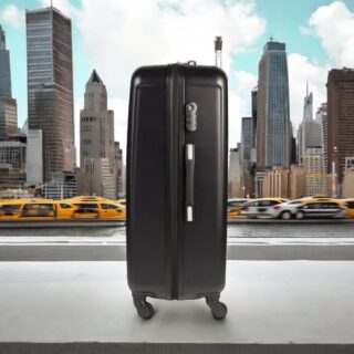 Βαλίτσα trolley Cardinal μικρή μεσαία 2012 50/60 cm μαύρη