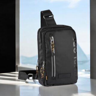 Camel Active Explore Τσάντα Ώμου Sling Μαύρη