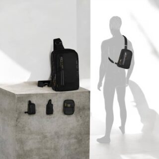 Camel Active Explore Τσάντα Ώμου Sling Μαύρη