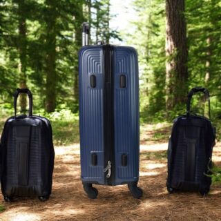 Βαλίτσες trolley (σέτ 3 τεμαχίων) Cardinal 2010 σκούρο μπλέ