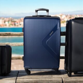 Βαλίτσα trolley Cardinal μεσαία/μεγάλη 2010/60/70 cm σκούρο μπλέ