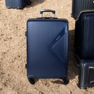 Βαλίτσα trolley Cardinal μικρή μεσαία 2010 50/60 cm σκούρο μπλέ