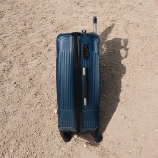 Βαλίτσα trolley Cardinal μικρή μεσαία 2010 50/60 cm σκούρο μπλέ